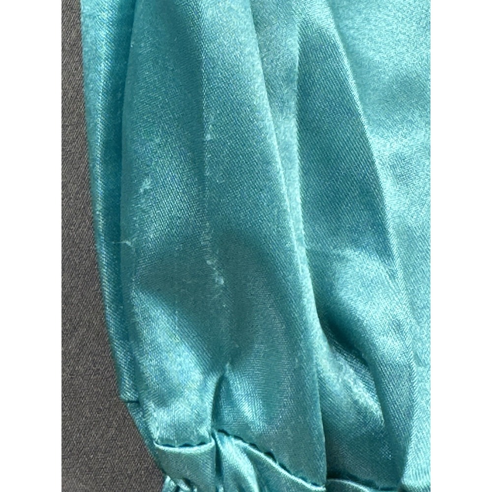 DISNEY PRINCESS JASMINE SEQUIN TEAL HAREM PANTS HALLOWEEN‎ COSTUME - Picture 14 of 15